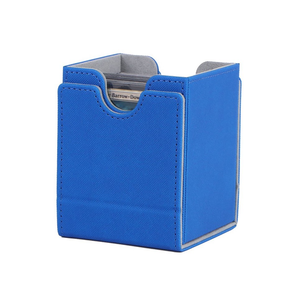 Leather Card Box Compatible With Trading